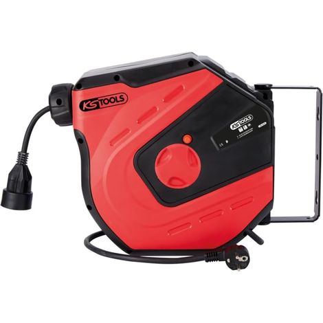 KS Tools - 150.4218 - avvolgicavo elettrico - 3x2,5 mm2 - avvolgicavo elettrico automatico 15m (1/3)