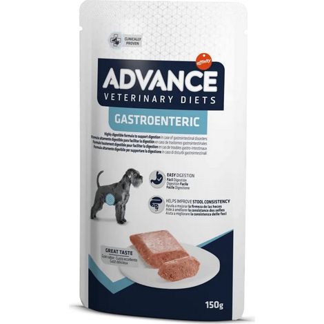 Advance Dog Veterinary Diets Gastroenteric - Advance Dog Veterinary Diets Gastroenteric - Bustina Da 150 Gr (1/3)