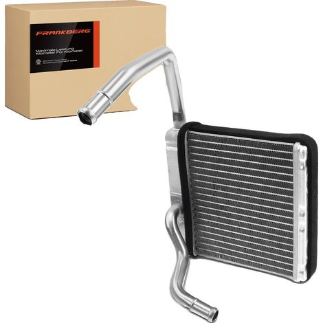 Intercambiador de calor, material de aluminio, 137 mm de largo, 159,5 mm de ancho, 26 mm de profundidad, compatible con Ford (1/5)