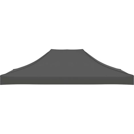 Maison Exclusive - Partyzelt-Dach 4x3 m Anthrazit 270 g/m² (1/5)