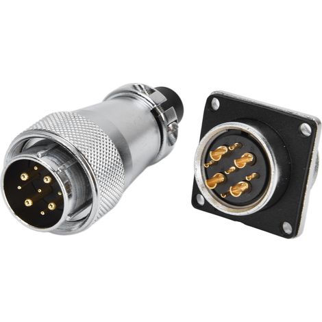 Connecteur aviation AC 500 V, alimentation stable, haute résistance, étanche, adaptateur de prise et de fiche (1/5)