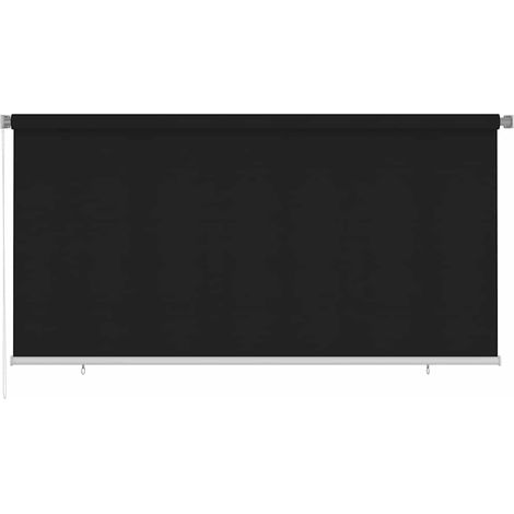 Maison Exclusive - Tenda a Rullo per Esterni 300x140 cm Nera