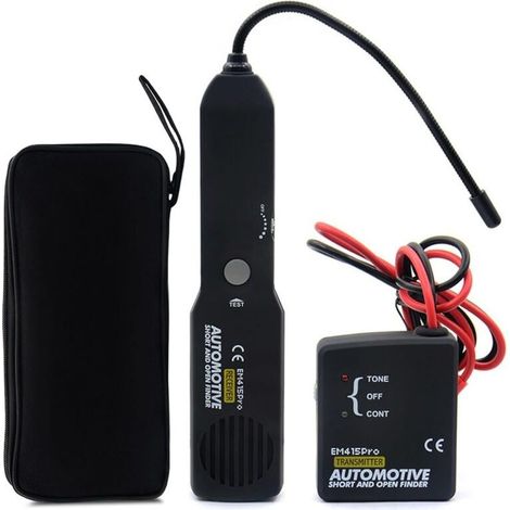 Testeur De Rupture De Fil De Voiture, Traceur De Cable Electrique Em415pro Dc 6-42 V, Traceur Cable, Detecteur Coupure Fil Robot Tondeuse Pour Détecter Les Systèmes De Circuits (1/5)