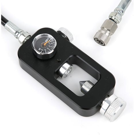 1 adaptateur de tête pour bouteille d'oxygène, accessoire pour équipement de plongée sous-marine (1/5)
