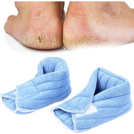 2 Pièces Coussin de Talon Anti-Escarre, Protection Thermique pour Pieds et Chevaux - Soins Personnes Âgées et Alitées (1/5)