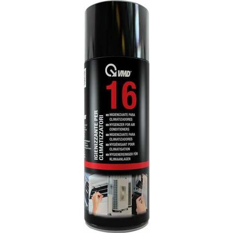 Limpiador desinfectante para acondicionadores en spray, 400 ml, 16 unidades