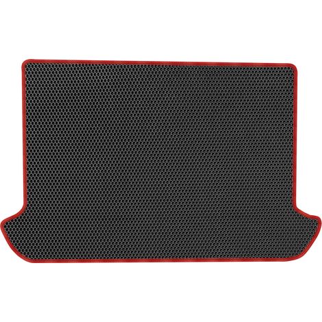 Alfombrilla de maletero de EVA para Fiat Doblo I Kombivan (2000-2010), diseño de panal de abeja - NEGRO (1/5)