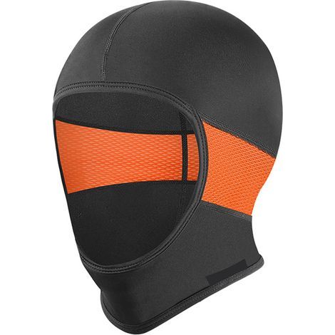 Cagoule cycliste homme femme en soie glacée pour casque, protection solaire et vent - Idéale vélo et moto (1/5)