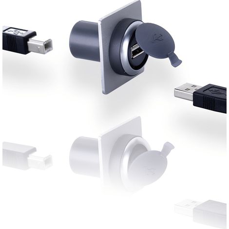 USB-Durchführung USB 2.0 Typ B Adapter RAFIX 22 FS+  1.30.279.021/0700 RAFI Inhalt: 1 St.