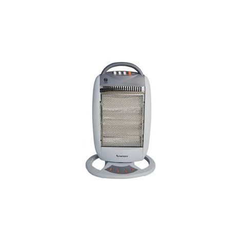 STUFA ALOGENA ROTANTE DESIGN 1200W  cm.36x17x60h.    SYNTESY