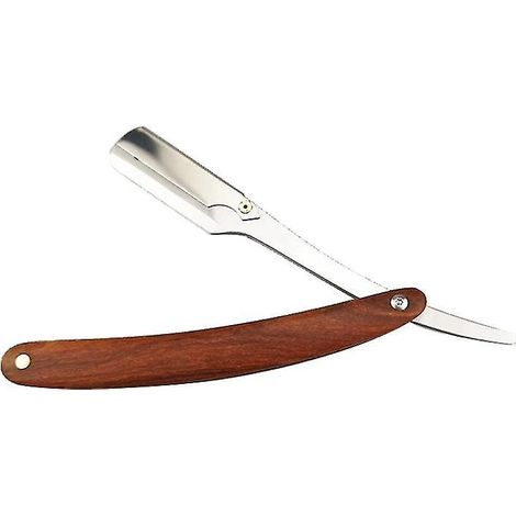 1 rasoir en métal pour barbier (homme) (1/3)