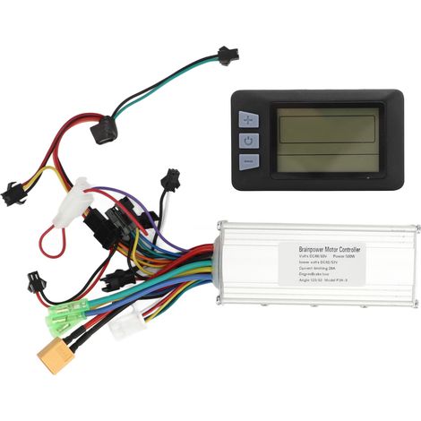 Commande de conversion VTT électrique DIY - Contrôleur 48V 60V 500W étanche avec écran (1/5)