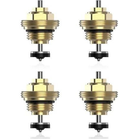 Insert de vanne M30 x 1,5 pour chauffage au sol : 4 accessoires de collecteur pour actionneur de chauffage au sol (1/5)