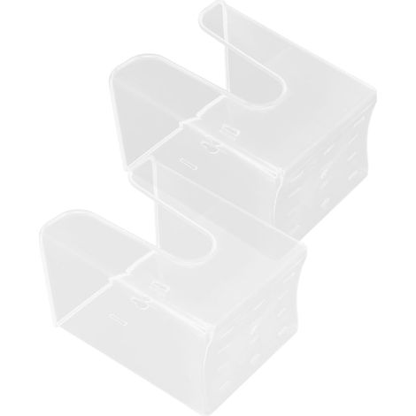 Lot de 2 pots suspendus pour orchidées Phalaenopsis, fixation murale, plastique résistant, 15 (1/5)