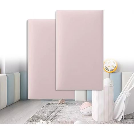 JSSEVN-Panneaux de tête de lit 3D anti-collision pour mur, rembourrage mural pour chambre d'enfant, panneaux muraux rembourrés, tatouages muraux (1/5)