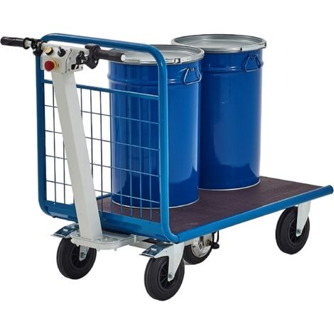 PROVOST - Chariot motorisé E-Promax avec dossier grillagé - 300 kg (1/4)