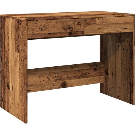Maison Exclusive - Schreibtisch Altholz-Optik 101x50x76,5 cm Holz