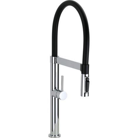 Mitigeur thermostatique 3 voies pour évier de cuisine, compatible avec l'eau filtrée Gattoni 3V100.C0 Chromé (1/4)