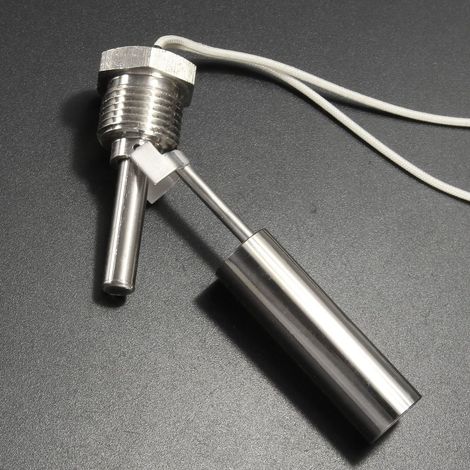 115mm 50W 220V Acier INOX capteur de Niveau d'eau Liquide Interrupteur latéral régulateur Horizontal (1/5)