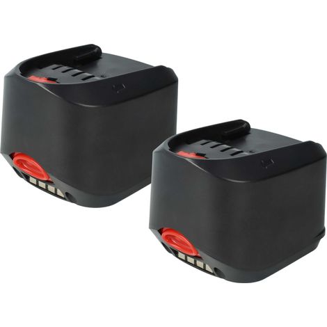 vhbw 2x Batterie compatible avec Bosch AdvancedDrill 18, AdvancedImpact 18, AdvancedCut 18 outil électrique et de jardin (4000 mAh, Li-ion, 18 V)
