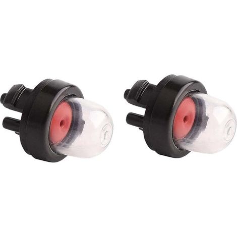 2 x Petrol Primer Pump For Stihl Dolmar Husqvarna McCulloch Walbro Echo Ryobi MTD Makita Jonsered Strimmer Chainsaw (1/3)