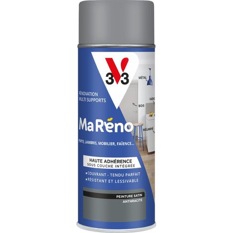 Peinture Réno Perfection® Multi-supports MA RENO V33 Anthracite satin 400ML