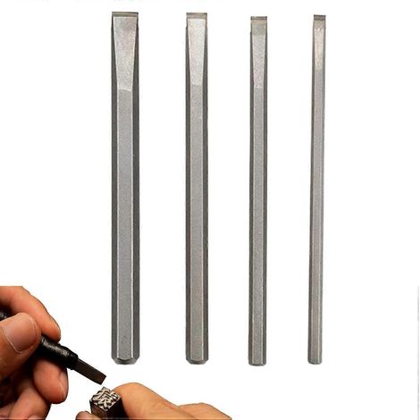 Outils de sculpture sur pierre et gravure en métal antidérapants avec lame de précision pour marbre granit et matériaux divers