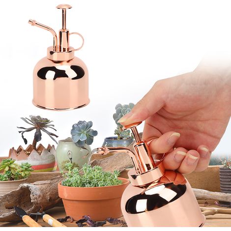 Schöne Handgießkanne mit Druckfunktion, Sprühflasche für Zimmerpflanzen, Zubehör für Zimmerpflanzen (1/5)