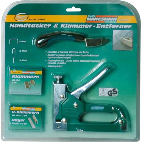 Perle Rare Brüder Mannesmann fünfteiliges Handtacker Set 48440 (1/2)