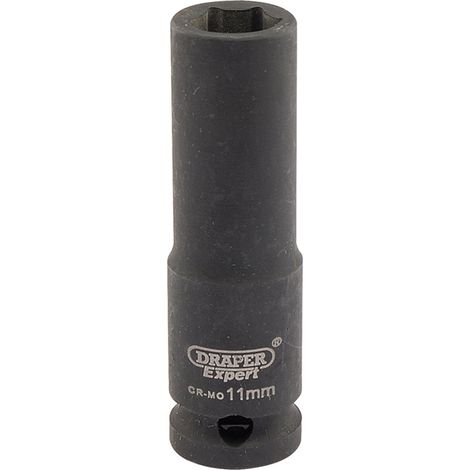 DRAPER Expert 11mm 3/8 Square Drive Hi-Torq 6 Point Deep Impact Socket - 06884 (1/5)