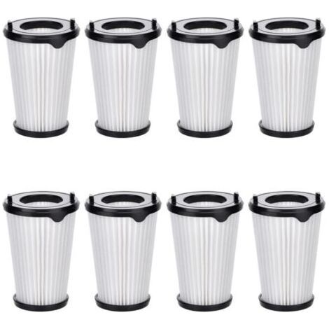 Lot de 8 filtres CX7 pour AEG CX7 CX7 2   Pour aspirateur AEF150 Ergorapido   Filtre de rechange pour AEG CX7 tous les modèles CX7 2 (1/5)