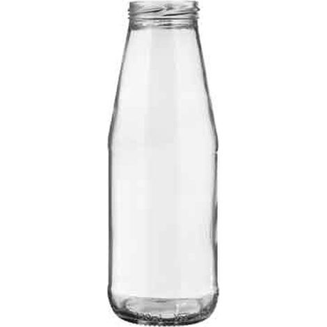 VASO IN VETRO PER PASSATA 720 cc - imb. Ø 53 mm
