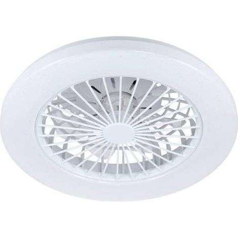 2 x PLAFONIERA C/VENTILATORE LED 45W D 48CM STELLATO