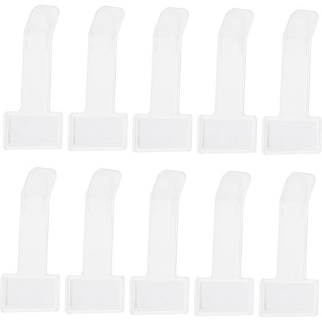 10 Stück Parkausweis-Clips, transparente Rechnungsmappe, Windschutzscheibenaufkleber (1/5)