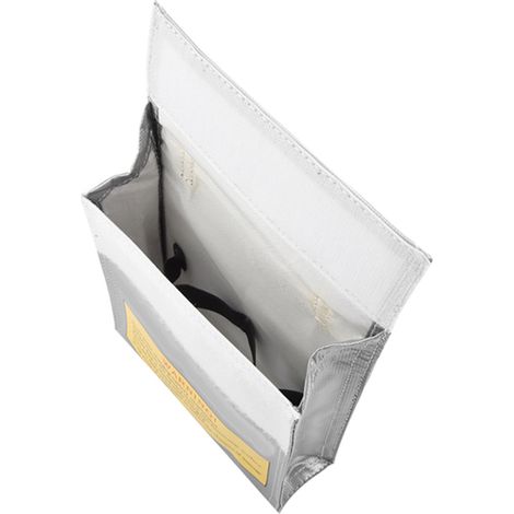 Explosionsgeschützte, tragbare LiPo-Akku-Sicherheitstasche Nr. 2 (215 x 45 x 165 mm) aus Fiberglas für sicheres Laden und Aufbewahren (1/5)