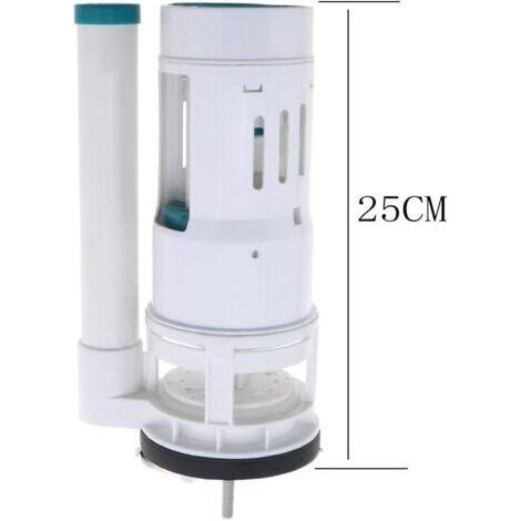 Valves de chasse d'eau de rechange pour toilettes, blanches, 25 cm de hauteur (1/4)