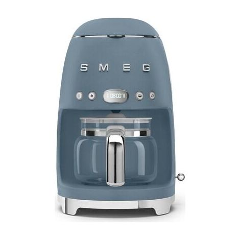Smeg Cafetière Vintage 50s Bleu Orage Mat 1,4 L (1/3)