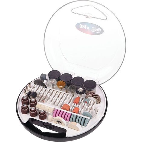Set 180 accesorios STEIN para mini taladro (1/2)