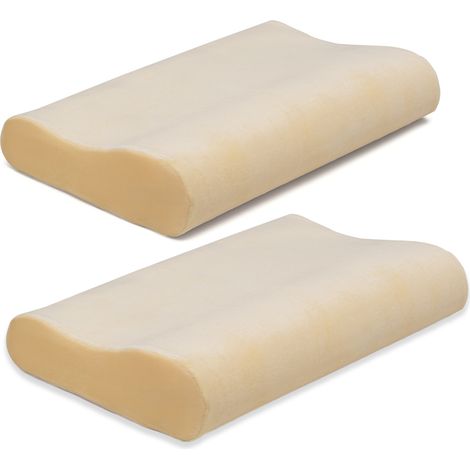 Almohada ergonómica cervical recomendada para dormir de lado (1/5)