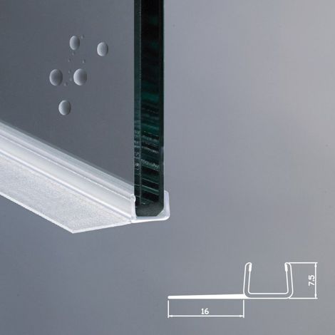 Guarnizione Box Doccia Ricambio Verticale  Vetro 8mm EC-16-4091 (1/3)