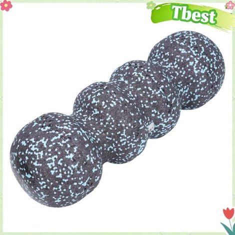 Tbest Rouleau de mousse Rouleau en mousse rainuré pour Relaxation musculaire, rouleau musculaire haute parapharmacie orthese (1/5)