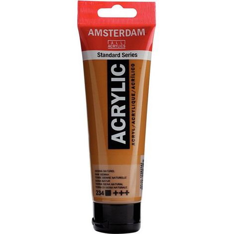 Peinture Acrylique - Royal Talens - Amsterdam ACR 120ML - Terre de Sienne - 120ml (1/2)