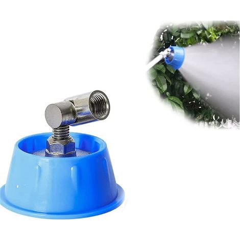 Tête de buse de pulvérisation à 7 trous, buse rotative haute pression, buse pivotante coupe-vent pour l'agriculture, les jardins et les cours. (1/5)