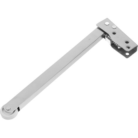 Coordinateur de porte coupe-feu en acier inoxydable — Doté d'un ferme-porte à poulie et ressort adapté à la coordination de sécurité dans les couloirs résidentiels et de bureaux.