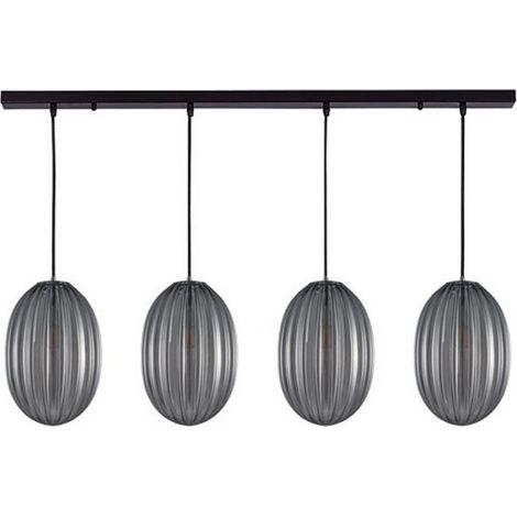 Rhodes Plafonnier Suspension Bar 4x E14 Max 7W Noir (1/2)