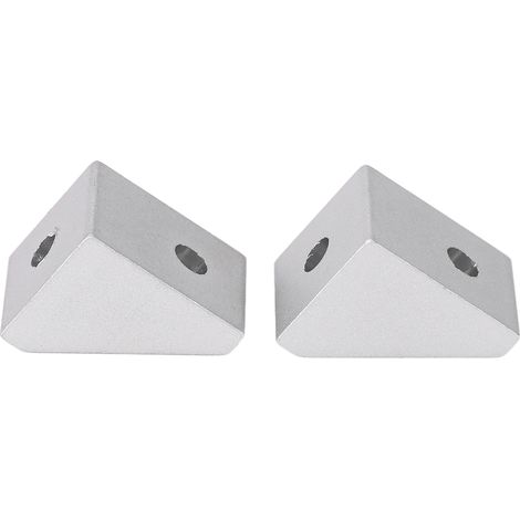 Support 5 pièces équerres aluminium angle droit pour robots intelligents, connecteurs de coin renforcés, kit de fixation 90° (1/5)