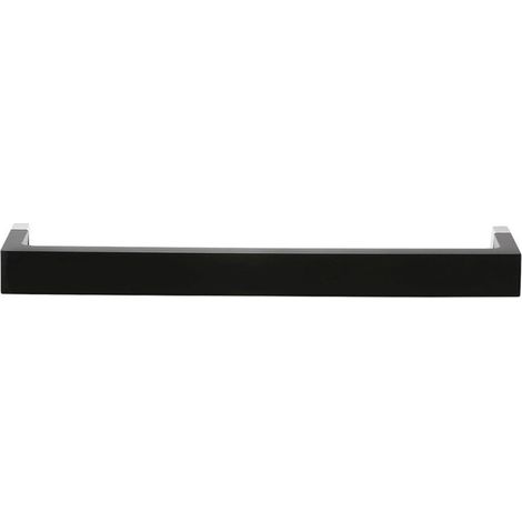 Porte-serviettes KARTELL 450 x 75 x 40 mm noir LAUFEN