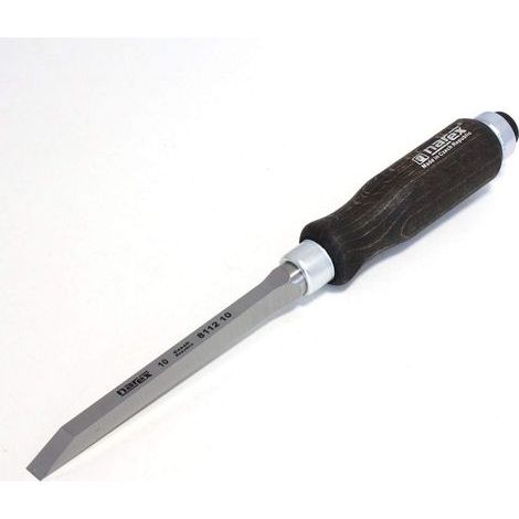 1 - Bédane - Ciseau à Bois - Pour Trous de Chevilles - Manche en Bois Hêtre - 8 mm (1/5)