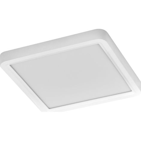 Plafonnier LED, 24W, 3000K blanc chaud, 320x320mm (1/5)