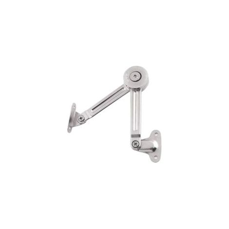 Bisagras de soporte de tapa de cierre suave de 2 piezas con topes opcionales, soporte de tapa plegable, bisagras abatibles de alta resistencia para tapas de armarios y puertas de vestidor de e-Crezuo.